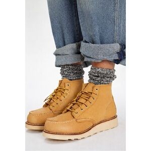 Free People x Redwing Heritage 6” Classic Moc Lace Up Boots